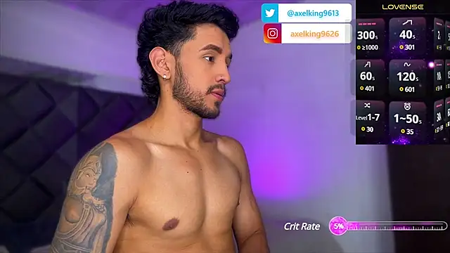 AxelKing1326 online show from 03/16/25, 08:11