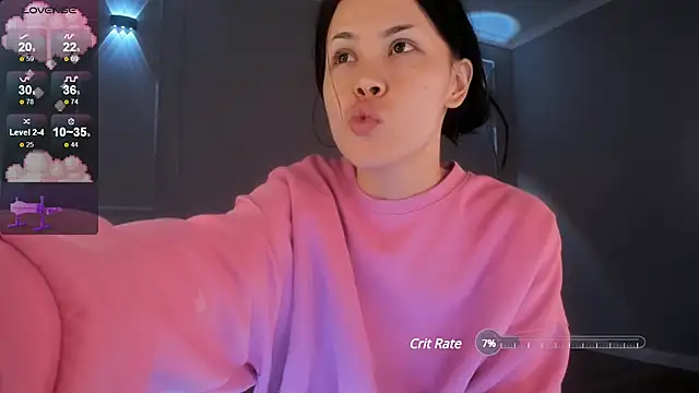 Liu Yifei  online show from 01/15/25, 01:45