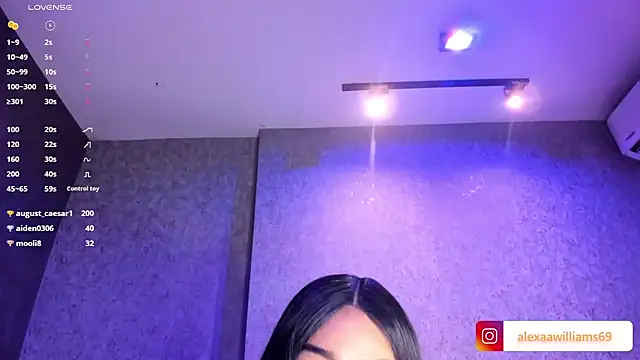 AleexxaWilliams online show from 12/03/24, 07:44