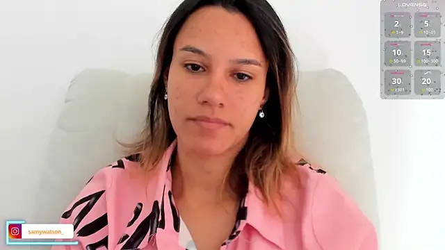 Snapshot of SamanthaWatson chatting on 07/18/26, 12:31 SamanthaWatson online show from 07/18/26, 12:31