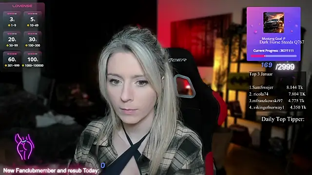 Lisaonthemoon online show from 02/02/25, 06:20