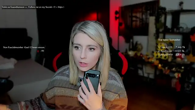 Lisaonthemoon online show from 09/24/25, 05:27