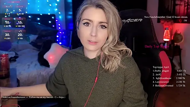 Lisaonthemoon online show from 04/24/26, 05:26