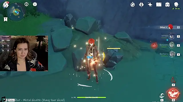 Megan  Hart online show from 01/09/25, 03:36