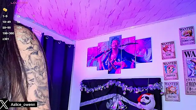 Aliceowenn online show from 12/16/25, 09:09