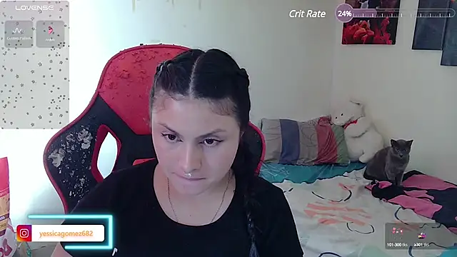 Snapshot of jessica_gomez chatting on 03/17/25, 08:40 jessica gomez online show from 03/17/25, 08:40
