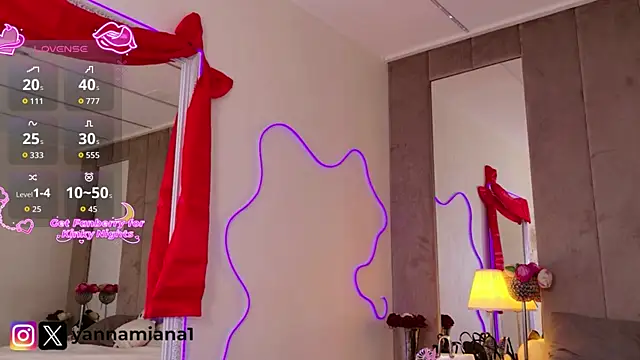 Yanna miana online show from 01/07/26, 07:55