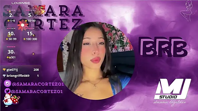 SamaraCortez online show from 12/13/25, 07:53