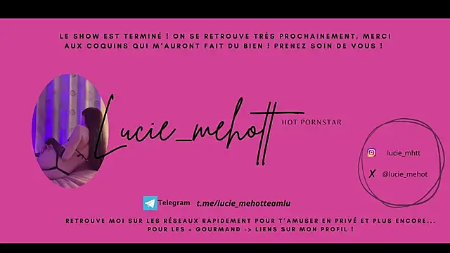lucie mehott online show from 02/26/25, 02:03