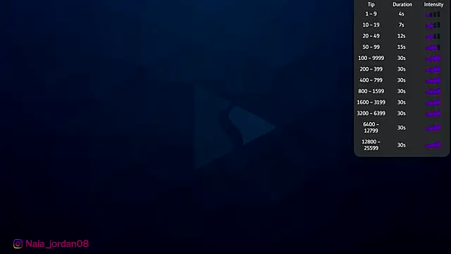 Nala j8 online show from 05/12/26, 01:41