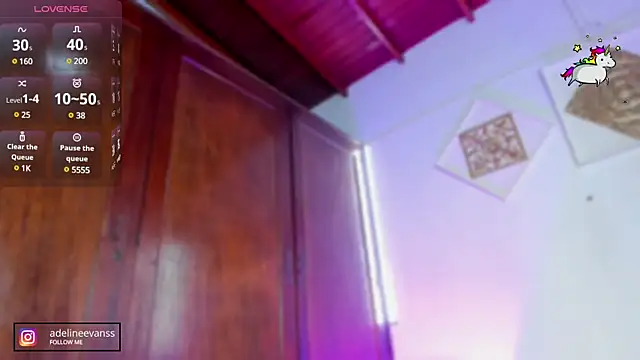 AdelineEvanss online show from 12/16/24, 07:04