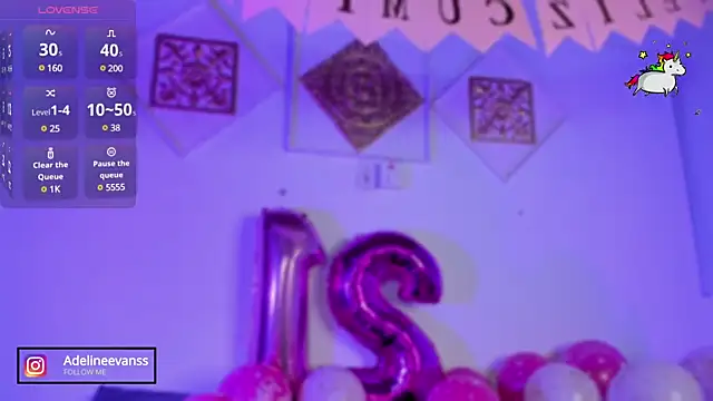 AdelineEvanss online show from 01/15/25, 06:12