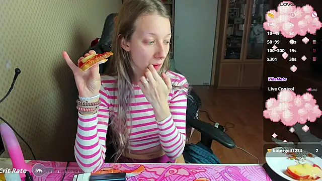 Snapshot of cutieMila chatting on 12/19/25, 07:37 cutieMila online show from 12/19/25, 07:37