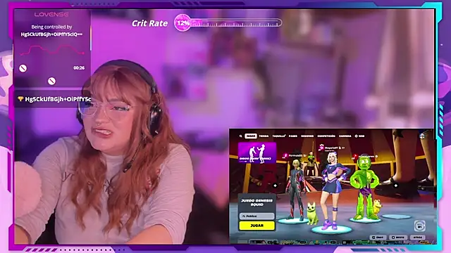 MegariaB online show from 11/14/25, 04:33