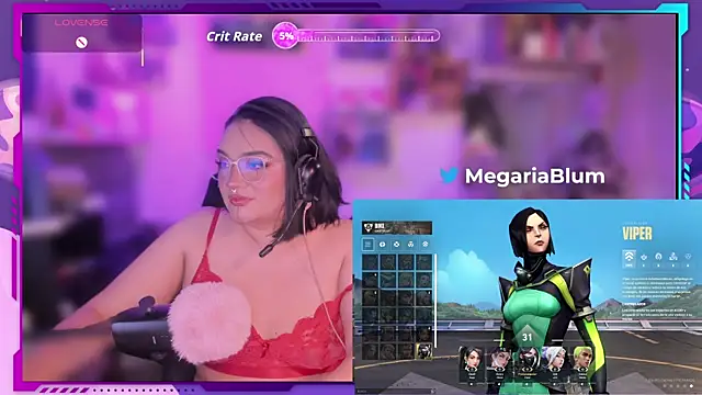 MegariaB online show from 12/16/25, 04:39