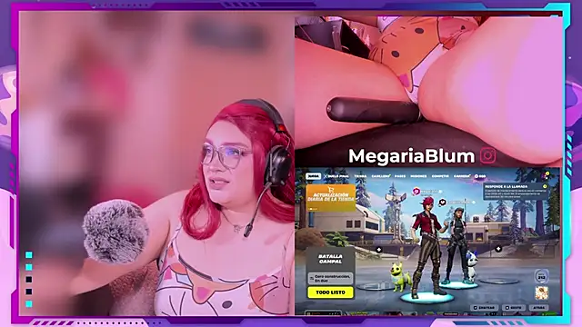 Snapshot of MegariaB chatting on 05/14/26, 05:03 MegariaB online show from 05/14/26, 05:03