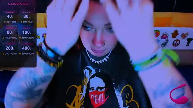 Snapshot of EllieOz chatting on 03/21/25, 01:56 EllieOz online show from 03/21/25, 01:56