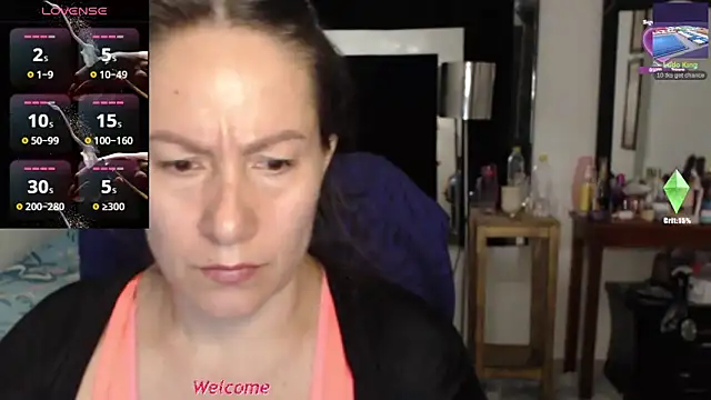 Snapshot of CATRINA-83 chatting on 03/28/26, 11:43 CATRINA-83 online show from 03/28/26, 11:43