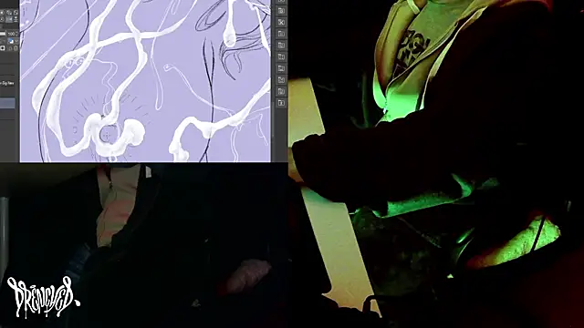 DrenchedArt online show from 02/04/25, 07:51