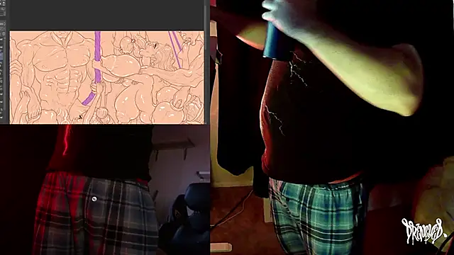 DrenchedArt online show from 06/29/26, 02:28