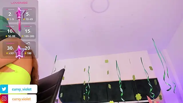 CurvyViolet online show from 03/17/25, 11:42