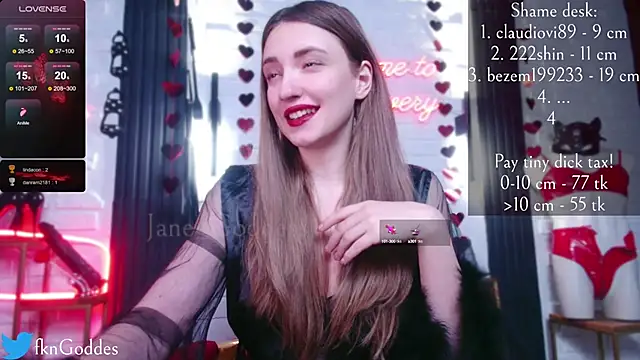 Jane Goddess online show from 02/11/25, 07:16