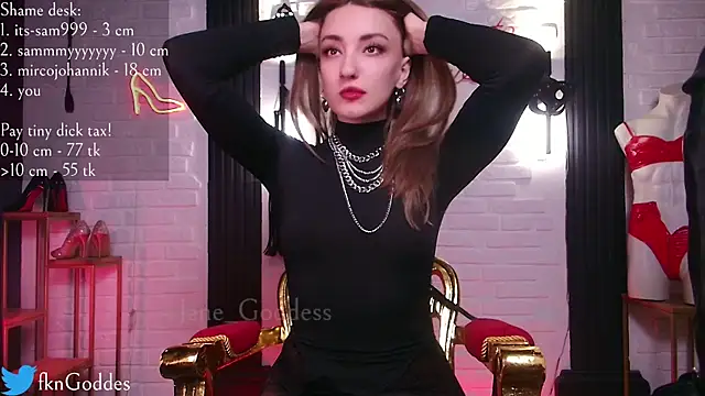 Jane Goddess online show from 03/16/25, 06:34