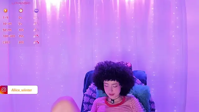 Alice winter  online show from 12/25/24, 07:56