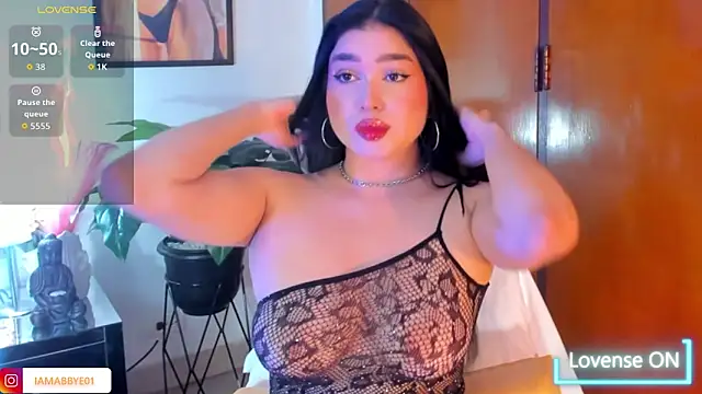 Abbye blue01 online show from 10/01/25, 10:16