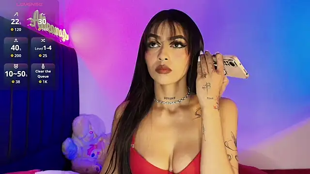 Snapshot of Alleanys_Cristal chatting on 10/23/25, 10:08 Alleanys Cristal online show from 10/23/25, 10:08