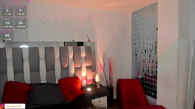 Snapshot of Megan_wolf1_ chatting on 01/08/25, 10:48 Megan wolf1  online show from 01/08/25, 10:48