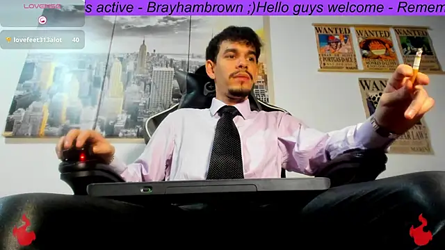 Snapshot of BRAYHAMBROWN chatting on 05/16/26, 12:07 BRAYHAMBROWN online show from 05/16/26, 12:07