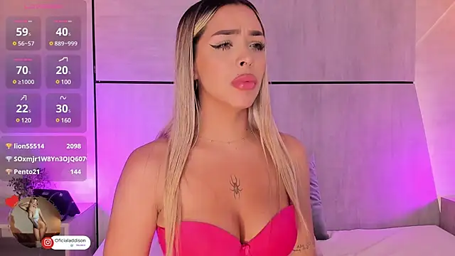 Addison baker online show from 01/05/25, 01:56