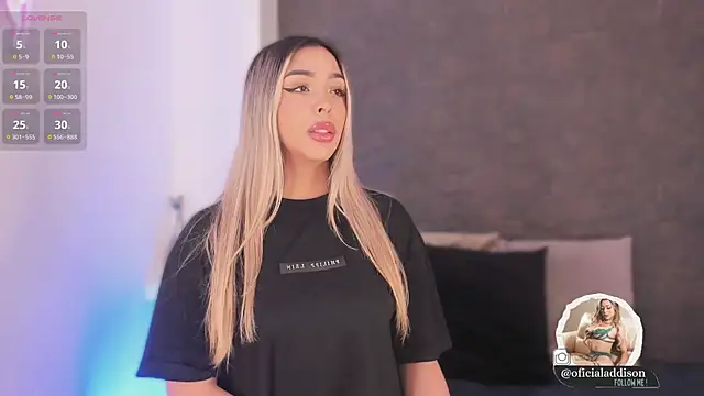 Addison baker online show from 02/10/25, 07:17