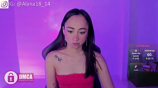 Snapshot of Alana_Pherson chatting on 01/08/26, 02:03 Alana Pherson online show from 01/08/26, 02:03