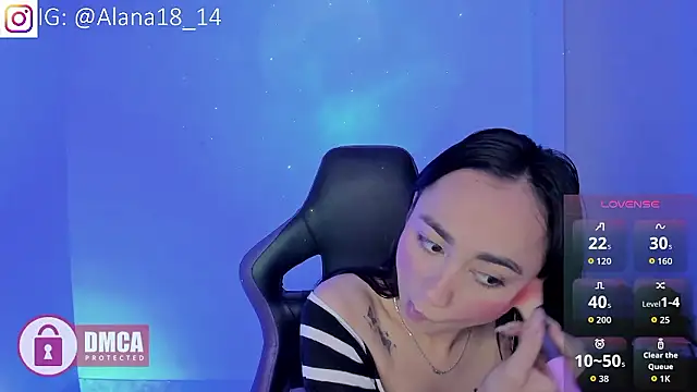 Snapshot of Alana_Pherson chatting on 01/13/26, 03:01 Alana Pherson online show from 01/13/26, 03:01