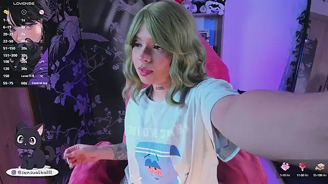 sensualkattt online show from 03/06/25, 12:30