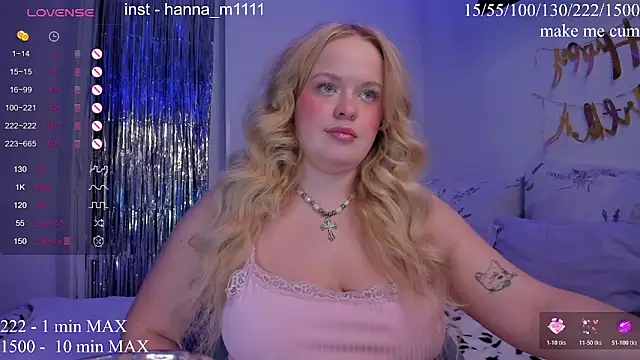 Snapshot of HANNA_MONTANAS chatting on 03/14/26, 06:13 HANNA MONTANAS online show from 03/14/26, 06:13