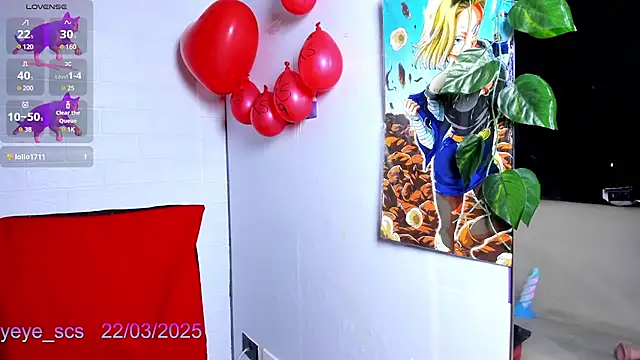 Snapshot of Yeye_scs chatting on 03/22/25, 03:42 Yeye scs online show from 03/22/25, 03:42