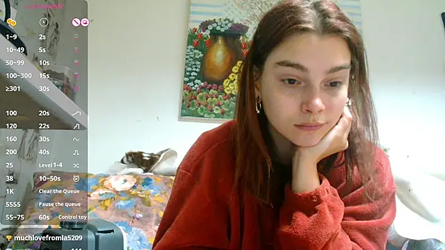 Snapshot of Sophie_Bell chatting on 03/20/25, 05:15 Sophie Bell online show from 03/20/25, 05:15