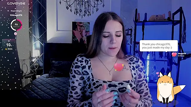 Snapshot of CandyKimmy chatting on 02/25/25, 12:47 CandyKimmy online show from 02/25/25, 12:47