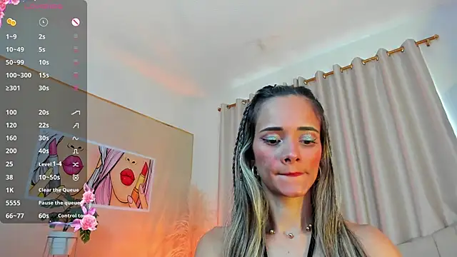 Snapshot of SkiinnyAna chatting on 02/06/25, 07:40 SkiinnyAna online show from 02/06/25, 07:40