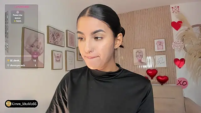 Kimm khalifa online show from 02/18/25, 07:30