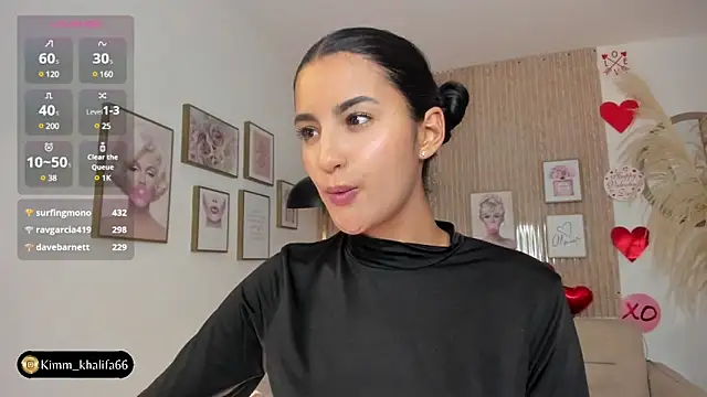 Kimm khalifa online show from 02/19/25, 01:40