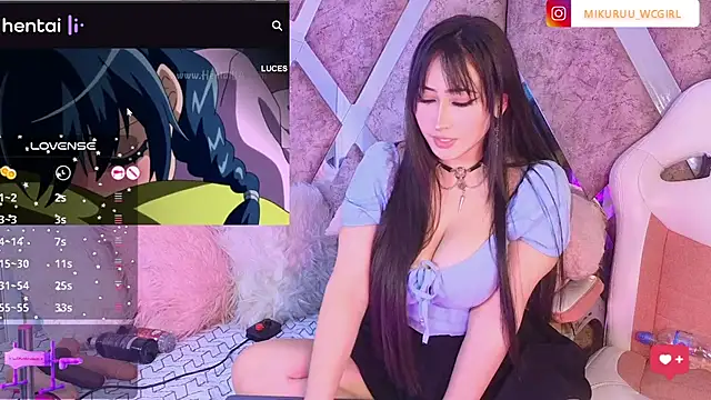 mikuru hara online show from 01/13/25, 01:13