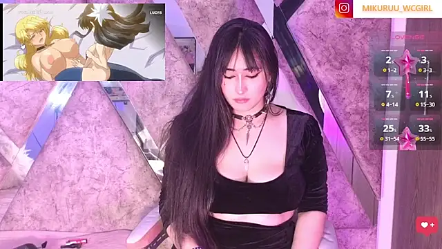 mikuru hara online show from 03/17/25, 05:45