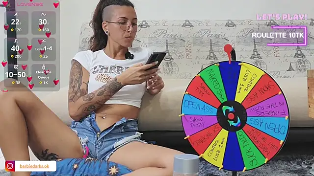 BarbieDarksOk online show from 10/01/25, 07:42