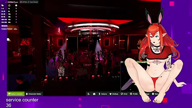 NikkoTyan online show from 10/25/25, 07:05