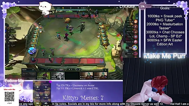 Snapshot of SassyKittyn chatting on 03/18/25, 08:14 SassyKittyn online show from 03/18/25, 08:14