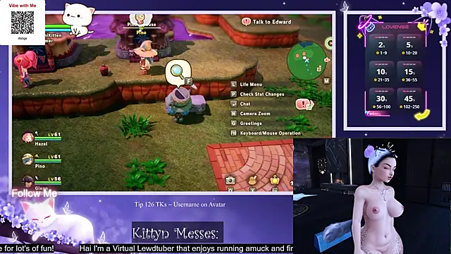 Snapshot of SassyKittyn chatting on 09/10/25, 04:12 SassyKittyn online show from 09/10/25, 04:12